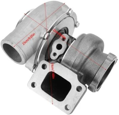 GT35 GT3582 Universal Turbo T3 4Bolt AR.70/63 Anti-Surge Compressor Turbocharger - Image 1 of 4