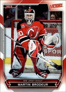 2007-08 Upper Deck Victory Devils Hockey Card #1 Martin Brodeur