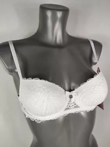 NEU Boux Avenue weiß Emmeline Balkon-BH Spitze Dessous Unterwäsche alle Größen - Bild 1 von 4