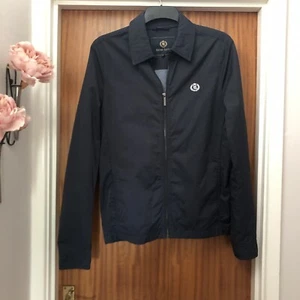 Henri Lloyd Mens Navy Cotton Windbreaker Jacket Size Medium - Picture 1 of 9