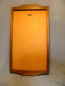 LANG Classic Wood Calendar Frame Holder Large Vertical Wall 27.5 x 14.5" - Imagen 1 de 12