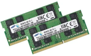2x 16GB 32GB DDR4 2400Mhz PC4-19200 SO-DIMM Ram kompatibel zu HP # (2x Z4Y86AA) - Bild 1 von 1
