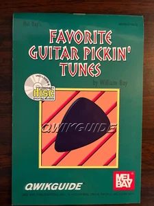 Mel Bay - Favorite Guitar Pickin' Tunes Booklet and CD - Free Shipping - Picture 1 of 3