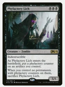 2x Phylactery Lich Magic 2019 Magic The Gathering NM - Picture 1 of 1