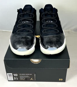 Retro Nike Air Jordan 11 XI Low size 10 BARONS Deadstock 528895-010 - Picture 1 of 11