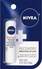 NIVEA A Kiss of Recovery Medicated Lip Care SPF 15  0.17 oz, RARE