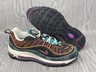 Nike Air Max 98 Black History Month Shoes Teal Cd6090 001 Mens 6 Womens 7 5 Ebay