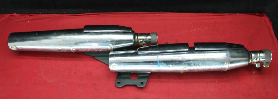 2001 - 2007 Honda Shadow Spirit 750 Front / Rear Mufflers #2220 - Image 1 of 4