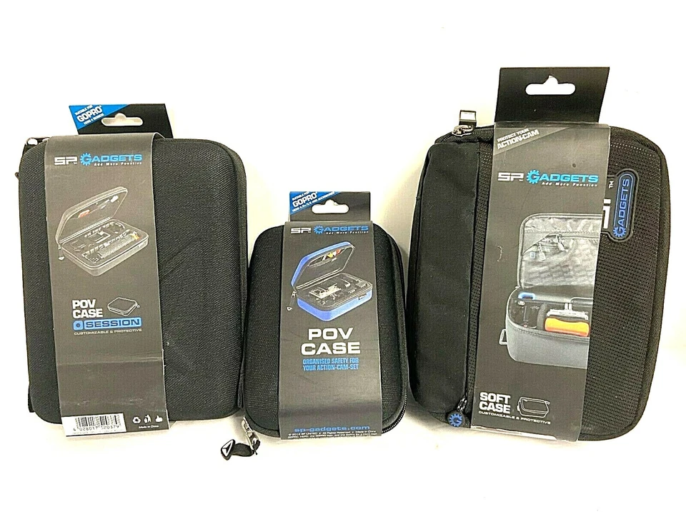 SP Gadgets GoPro Hero Camera & Acces. Case Size Choice NWT POV,Soft Case,Session - Image 1 of 4