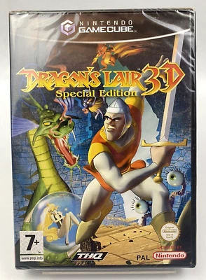 Gamecube Dragons Lair 3D, UK Pal, Brand New Nintendo Factory Sealed *Flawed* - Image 1 of 4