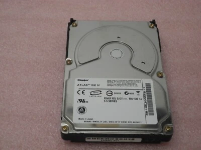 MAXTOR 8B146J0, ATLAS 10K IV 146GB U320 SCSI 80 PIN HARD DRIVE - Image 1 of 4