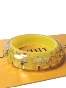 LOUIS VUITTON Inclusion Monogram Armband Armreif Auth Bracelet Gold Gelb - Bild 1 von 11
