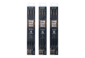NEW ESP Camo Cryogen Hair Rig 3 Pack *PAY 1 POST* - Picture 1 of 4