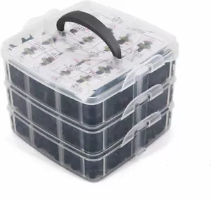 750Pcs Car Trim Clips Push Auto Pin Fasteners Retainer Bumper Kit Plastic Nylon - Bild 1 von 12