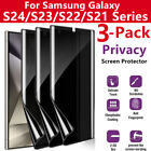 Pack de 3 protecteurs d'écran anti-espion intimité hydrogel pour Samsung S24 Ultra Plus S23