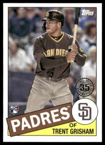 2020 Topps #85TB-38 Trent Grisham 1985 Topps 35. Jahrestag (Serie zwei) - Bild 1 von 2