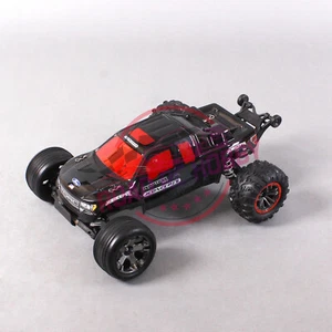 Traxxas Rustler VXL 2WD Brushless Stadium Truck JConcepts Ford Raptor SVT Black - Picture 1 of 6