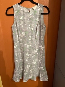 Loft Outlet 4P Flower Pattern Dress Easter Dress NWOT - Picture 1 of 2