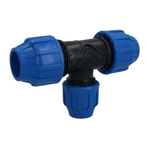 MDPE Water Pipe Connector Tee T Piece Connector Fitting 20mm x 20mm x 20mm - Picture 1 of 19