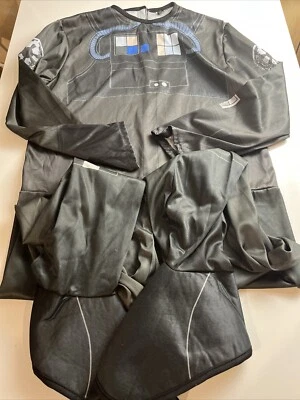 Fantasia de cosplay de Halloween piloto de Star Wars desenho animado uniforme macacão traje voador - Imagem 1 de 2