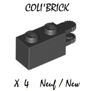 Lego 30540 - 4x Charnières / Brick Hinge 1x2 - Noir / Black - NEW - Bild 1 von 1