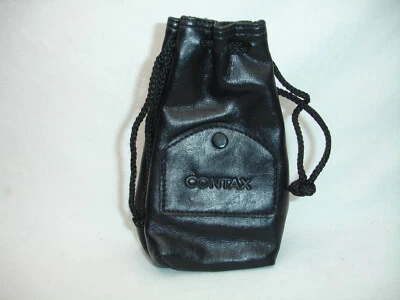 CONTAX soft pouch case for lens / Flash  genuine / vintage 5 1/4 x 3 x 2 1/2" - Image 1 of 4