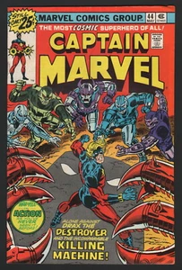 CAPTAIN MARVEL #44, 1976, Marvel Comics, VF CONDITION, DRAX THE DESTROYER! - Picture 1 of 1