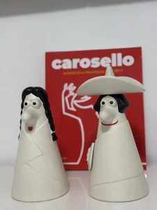 🟢 ORIGINALI Carmencita e Caballero Armando Testa 100 anni Lavazza Paulista - Picture 1 of 12