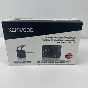 New Kenwood DRV-A610WDP GPS Integrated Dual Dashboard Camera - Picture 1 of 5