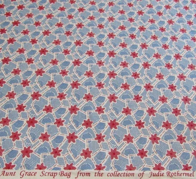 3/4 yd AUNT GRACE Scrap Bag 1930s Quilt Fabric Judie Rothermel Marcus Bros 2008 - Image 1 of 2