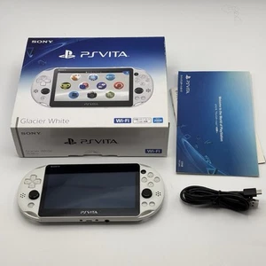SONY PS Vita PCH-2000 Console Very Good White in Box Fast Shipping - Picture 1 of 10