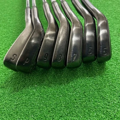 Callaway RAZR X Black Iron Set Flex S 7 Pieces Used Right Handed F/S #69 - image 1 of 4