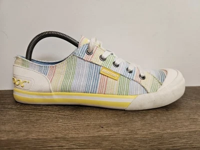 RocketDog Trainers Jazzin Womens Flat Soft Cushioned Canvas Pumps  UK 7 EU 40  - Image 1 of 4