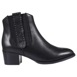 Womens Hush Puppies Calypso Shoes Black Dress Formal Comfort Boots - Picture 1 of 7