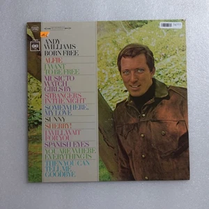 Andy Williams Born Free LP Vinyl Album Record Jazz Pop - Picture 1 of 4