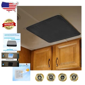 Cubierta de claraboya Essential negra 16x16 para autocaravanas - Comodidad y privacidad garantizadas - Imagen 1 de 9