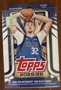 Percha de baloncesto Topps 2025/26 sellada envío gratuito - Imagen 1 de 2