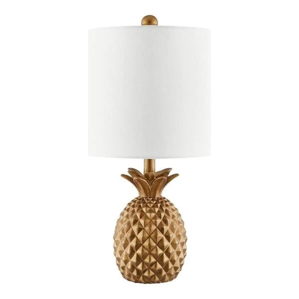 Lámpara de mesa de piña regulable de cerámica para sala de estar Foto 1 de 3