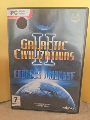 Galactic Civilizations II: Endless Universe PC Windows Game 2006 Complete - Image 1 of 4