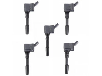 For 2018-2019 Audi TT RS Quattro Ignition Coil Set 95693QVKD 2.5L 5 Cyl - Image 1 of 2