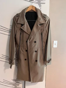 Top Zustand The Kooples Baumwollmantel für Damen in Khaki Gr. 2/4 - Bild 1 von 8