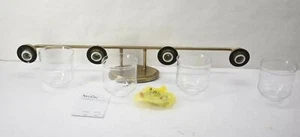 Maxim Lighting Acadia 35" 4-Bulb Bathroom Vanity Heritage Finish Light Fixture - Picture 1 of 12