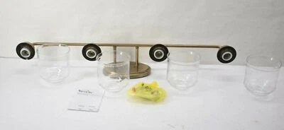 Maxim Lighting Acadia 35" 4-Bulb Bathroom Vanity Heritage Finish Light Fixture - Image 1 of 4