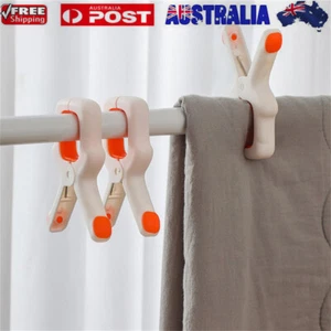 1/10Pc Jumbo Plastic Clothes Pegs Laundry Clip Washing Line Clothespin Fastener - Picture 1 of 15