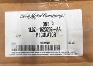 GENUINE FORD PARTS 01-03 F150 LH FRONT WINDOW REGULATOR LESS MOTOR 1L3Z1623209AA - Foto 1 di 2