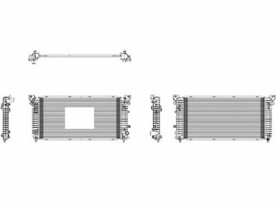 Chevrolet Silverado 1500 LD 2019 radiador TYC 44836DH 5,3 L V8 Foto 1 de 2