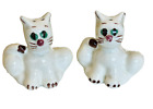 Vintage CAT Salt & Pepper Shakers Ceramic Kitty Cats MCM Rennecamp's