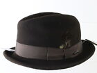 Bailey Tino Mens Brown Water Repellent Crushable Wool Felt Fedora XXL