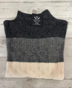 Maglione Pullover Evans 100% Puro Cashmere Donna Taglia L Kashmire Multicolore - Foto 1 di 7