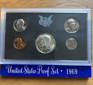 United States Proof Set 1969 - Picture 1 of 5